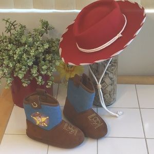 ‘Disney’ Toy Story Woody Toddler Slippers